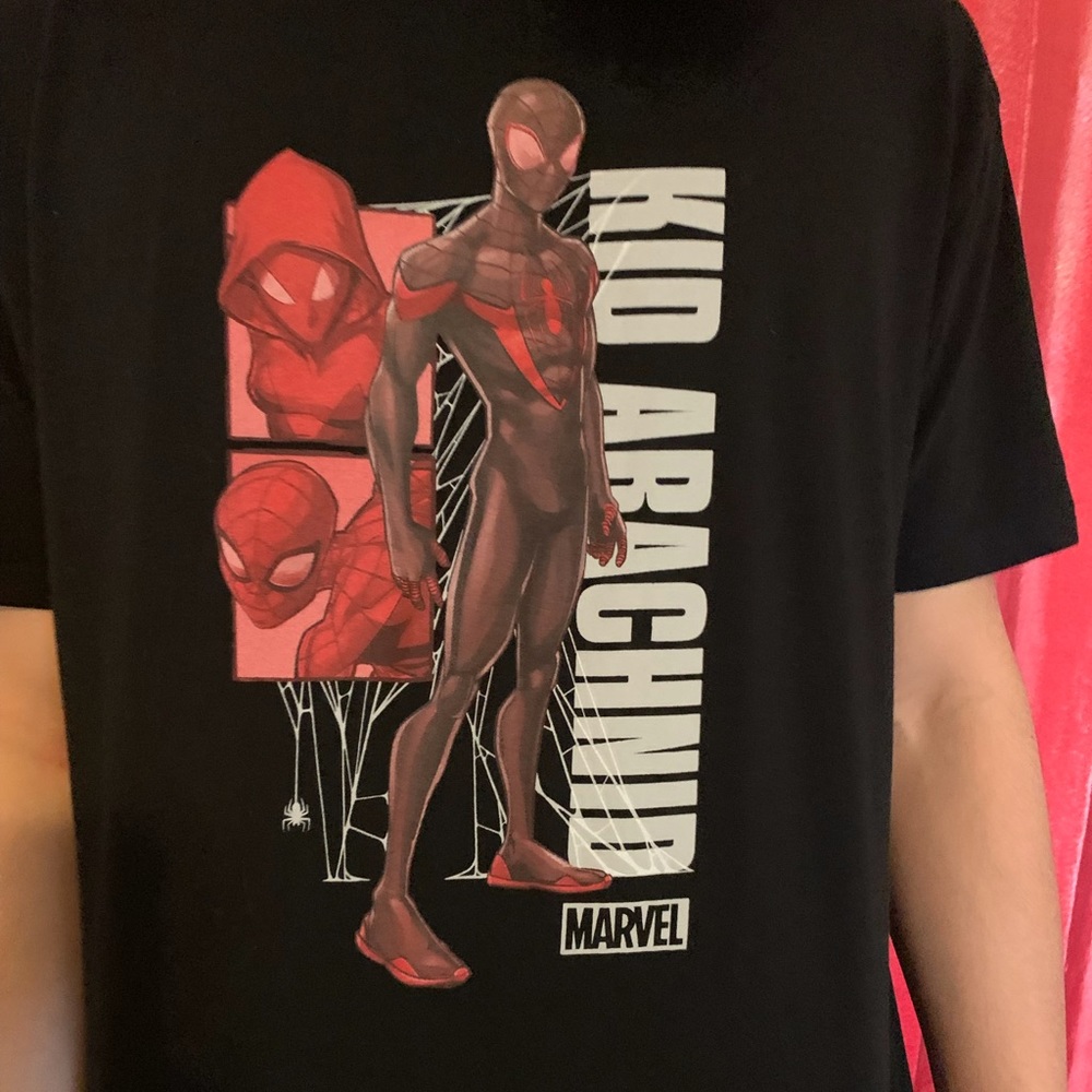 Spider man kid arachnid t shirt